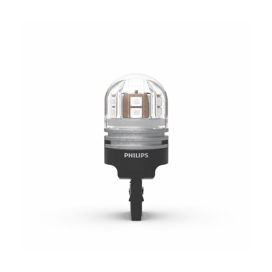 Philips W21W LED Retrofit Rood 12-24V 2 Stuks
