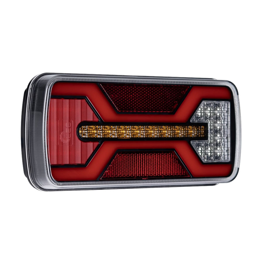 X-Spider LED Achterlicht +Mistlicht | Kentekenverlichting | Links