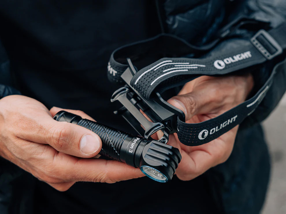 Olight Perun 3 Zaklamp + Hoofdlamp